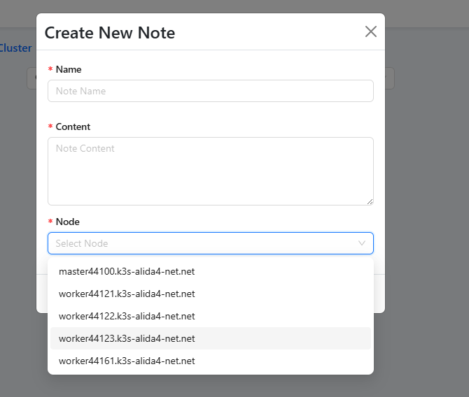 cluster-note-form