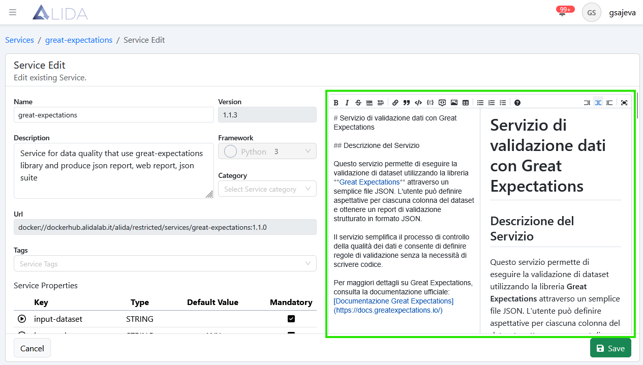 service-registration-form-with-markdown-documentation-highlighted