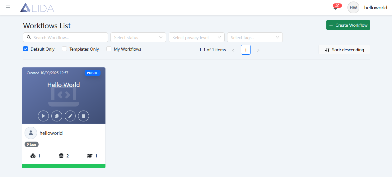 workflows-management-page
